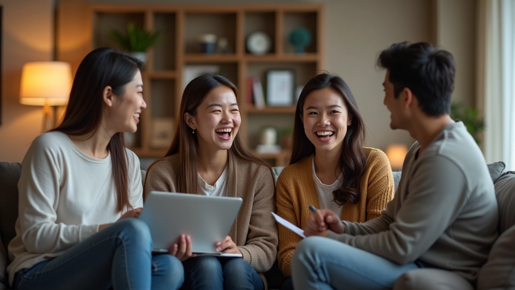 Person enjoying leisure time with family or friends, relaxed atmosphere showing work-free engagement