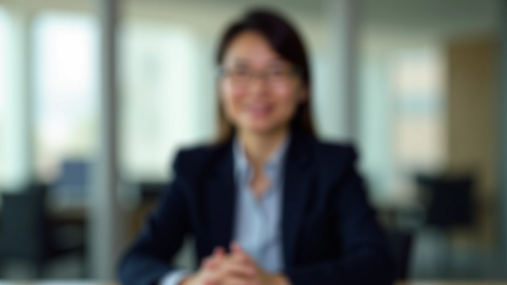 Person at meeting table confidently speaking, hand gesture suggesting firm response or boundary setting